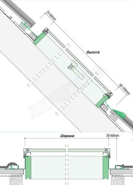 Кровельный люк Окно-люк FAKRO WLI 860*870 Кровельный люк Окно-люк FAKRO WLI 860*870