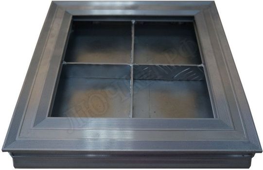 Напольный люк Технический съемный 54 мм 2 створки Напольный люк Технический съемный 54 мм 2 створки