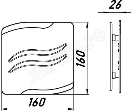 Вытяжной вентилятор Awenta System+, Silent, 100, KWS100M, PSE100, Бежевый, пластик Вытяжной вентилятор Awenta System+, Silent, 100, KWS100M, PSE100, Бежевый, пластик